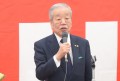 来賓を代表してあいさつを行うJU中販連・松本副会長