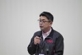 吉田会場長が会員への感謝の言葉を述べた