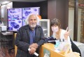 カフェコーナーも会員の憩いの場に