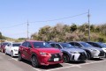 「レクサスコーナー」にも良質車が多数集まった