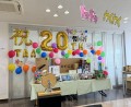 豪華賞品が当たるイベント催し会場を賑わせた