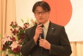 あいさつを行う荒家指導環境委員長