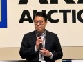 山田事務局長が多数の出品に謝辞を述べ当日のイベントを紹介