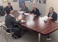 育英会の取り組みなどについて説明を受けた