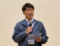 久保会場長代行があいさつ