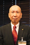 新会長・理事長に就任した稗田勇氏