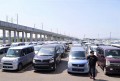 今回もヤードには５５０台を超える出品車
