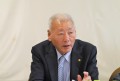 掛下会長はＪＵ奈良ＡＡの盛り上げを図ることの重要性を語った
