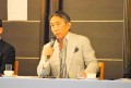 ＪＵ大阪の島澤俊文金融委員長は４１連覇に向けた決意を表明した