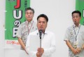 桃原青年部会長があいさつを述べた