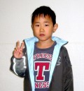 ３代目ちびっ子会場長の渡辺達也くん