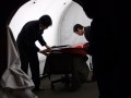 産学共同研究による自動車中古部品の形状自動計測装置（プロトタイプ）の展示