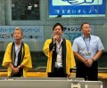 初陣開催であいさつに…