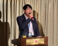 濱田会場長が閉会のあいさつで感謝の言葉を述べた