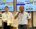 山﨑金融委員長がサマーキャンペーンへの協力を呼び掛けた