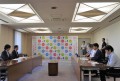 感謝状贈呈式では意見交換なども行われた