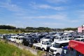 出品ヤードには良質車が多数集まった