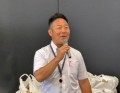 セリ終了後に登壇し感…