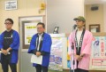 野口青年部会長が感謝の言葉を述べた