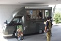 キッチンカーが来場
