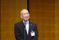 稗田理事長があいさつを述べた