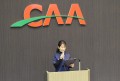 あいさつを行う入野綾子さん