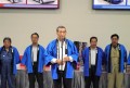 新園理事長があいさつ…