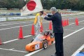 相宮事理長がスタートフラッグを務めた