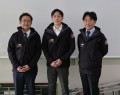 写真左から、藤吉真澄プロジェクトリーダー、後藤賢司支部長、小林悟氏