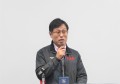笹井新会場長があいさつを述べた