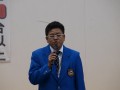 開催企画を説明する兵藤オークション委員長。前青年部会長でもある。