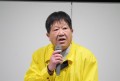ＬＡＡ四国の洲之内会場長がＪＵ会員への感謝の言葉を述べた