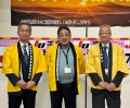 左から黒田理事長、千﨑理事長、鎌田理事長