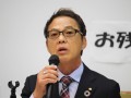 仲田理事長が感謝の言葉を述べた