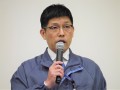 髙山祐輔課長が会員への感謝の言葉を述べた（３月28日開催）