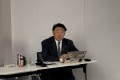 発起人のひとりであるカーセブンデジフィールドの井上社長。これまでの経緯を説明する