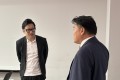 参加者同士で意見交換が行われた。写真左はプロトコーポレーションの高木学取締役。