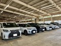 良質車が多数並ぶ出品ヤード