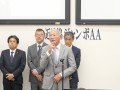 あいさつに立つJU近畿の掛下会長