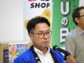 桃原青年部会長が感謝の言葉を述べた