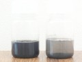 類似製品との比較　「液体内安定拡散」コアーズ製品（左）