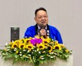 荒井会長が周年記念であいさつ