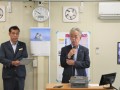 寺谷理事長が感謝の言葉を述べた