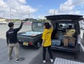 支援物資を積み込み被災地へ届ける（写真提供＝ＪＵ熊本）
