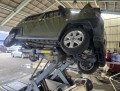 被災した整備工場（写真提供＝ＪＵ熊本）
