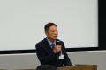 冒頭であいさつした塚田長志会長。