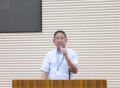 小東会場長が会員への感謝の言葉を述べた