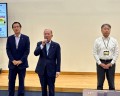 左から小田切理事長、神保理事長、秋元理事長