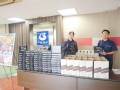 感謝の想いを込めて景品を用意した