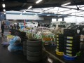 大量１０００点近い商品が並んだ販売ブース